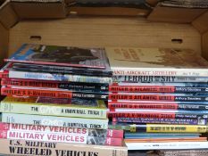 Approximately 25 WWII military vehicle,