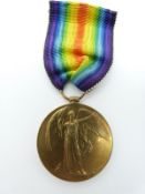 WWI Royal Air Force Victory medal named to 103815 ZAM A A Coley