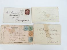 A small group of letters and envelopes of Naval interest including one dated 1784 regarding prize