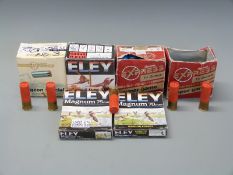 One-hundred-and-eleven Eley Magnum and similar 12 bore shotgun cartridges, some in original boxes.