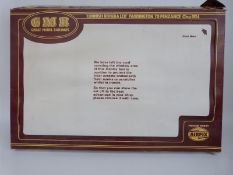 Airfix 00 gauge 'Cornish Riviera Ltd' Paddington to Penzance c1934 train set 54069-6 in original