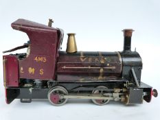 Roundhouse G or 45mm gauge 0-4-0 gas fired live steam locomotive 'Vera'