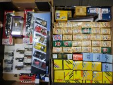 Seventy-one Corgi, Matchbox, Vanguards, Maisto and similar diecast model vehicles and vehicle sets,