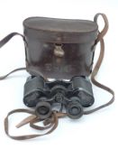 A pair of Colmont of Paris Telesca binoculars, by repute previously owned by a Gurkha officer,