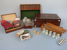 Shut-The-Box pub game by C M J Products, vintage dominoes, boxes,