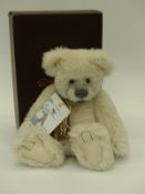 Charlie Bears Isabelle Collection Teddy Bear Kendal with white mohair,