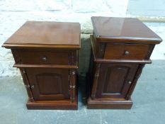 Two bedside cabinets