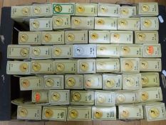 Forty Matchbox Models of Yesteryear diecast model vehicles,