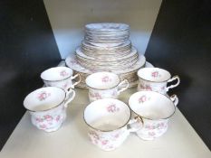 A quantity of Paragon Victoriana Rose dinner and tea ware,