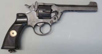 Deactivated Enfield No2 Mk1 six shot single action .