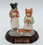 Beswick Beatrix Potter tableau Ginger and Pickles, limited edition 2467,