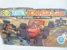 Scalextrix Formula 1 model motor racing set GP8, in original box.