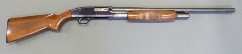 Mossburg New Haven 600AT 12 bore pump action shotgun with semi-pistol grip,