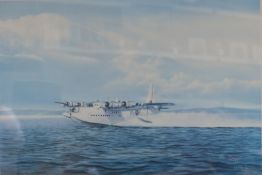 Ian Walton 'The Last Sunderland' signed limited edition 830/850,