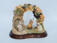 Border Fine Arts Brambly Hedge figure Autumn, limited edition 612/999,