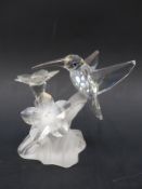 Swarovski Crystal Hummingbird,