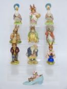 Eight Beswick Beatrix Potter figures,
