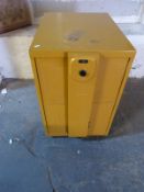 A possibly ex government surplus secure/ safe two drawer filing cabinet