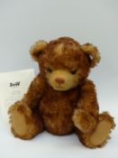 Steiff Teddy Bear Little Tom with brown tipped mohair, 56cm,
