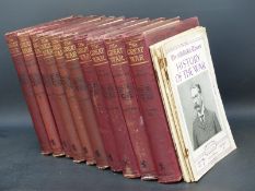 The Great War in 10 volumes by H W Wilson and a collection of similar magazines