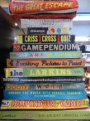 Twenty-five vintage games including Chad Valley, Sooty in Wonderland, Speedway,