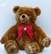 A very large Steiff Original Teddy Bear Bobby, with brown mohair,