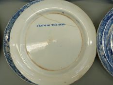 A set of ten Spode Indian Sporting Scenes dinner plates,