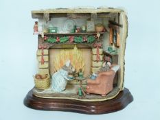 Border Fine Arts Brambly Hedge figure Winter, limited edition 612/999,