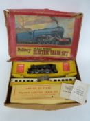 Palitoy Scale Model Electric Train Set with prairie tank locomotive, approximately 1 inch gauge,