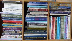 Approximately 80 books relating to the 8th airforce,