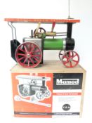 Mamod TEIA live steam traction engine,