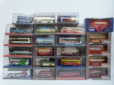 Twenty-three Corgi Original Omnibus Company (OOC) diecast model buses and coaches,