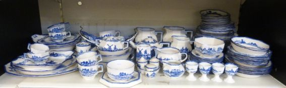 An extensive collection of Royal Doulton Norfolk pattern dinner and tea ware,