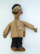 Chad Valley Tom Websters George Daily Mail advertising felt doll,