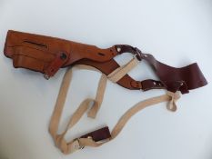 Browning 9mm leather shoulder holster