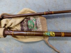 A Milbro Trophy 10ft trout fishing rod