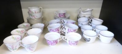 A collection of early 19thC teaware,