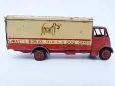 Dinky Supertoys diecast model Spratt's Guy Van with red cab and chassis,