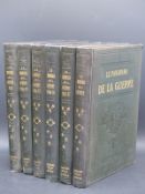 Six volumes Le Panorama de la Guerre, various dates 1914-1917,