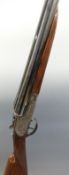 Victor Sarasquetta 12 bore side by side ejector shotgun with named and engraved sidelock plates,