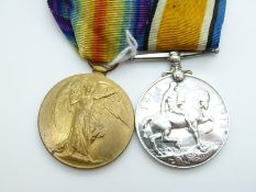 WWI medal pair comprising War and Victory medals named to 248335 Gunner J Coffey Royal Artillery