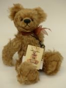 Charlie Bears Isabelle Collection Teddy bear Bertie with blonde mohair,