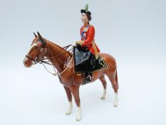 Beswick model of Queen Elizabeth on Imperial