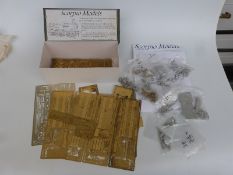 Scorpio Models 0 gauge GWR pannier tank model steam locomotive kit in box