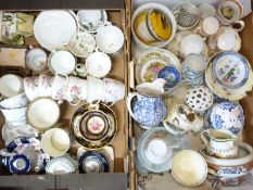 A quantity of 19thC and later teaware and other decorative ceramics
