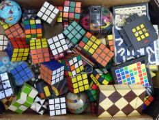 Over 50 Rubik's cubes and similar puzzle games