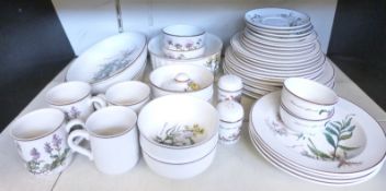 A quantity of Villeroy & Boch Botanica dinner and tea ware,