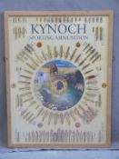 Kynoch sporting ammunition advertising/ shop display poster, 63 x 48cm,