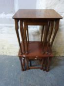 Two nests of three tables