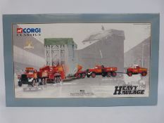 Corgi Classics Heavy Haulage diecast model 1:50 scale Wynns Diamond T Ballast (x2) 24 Wheel Girder